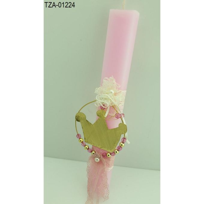 ΝΕΡΑΙΔΑ ΞΥΛΙΝΟ ΛΑΜΠΑΔΑ ΠΑΣΧΑΛΙΝΗ ΣΕ ΞΥΛΙΝΗ ΠΛΑΤΗ