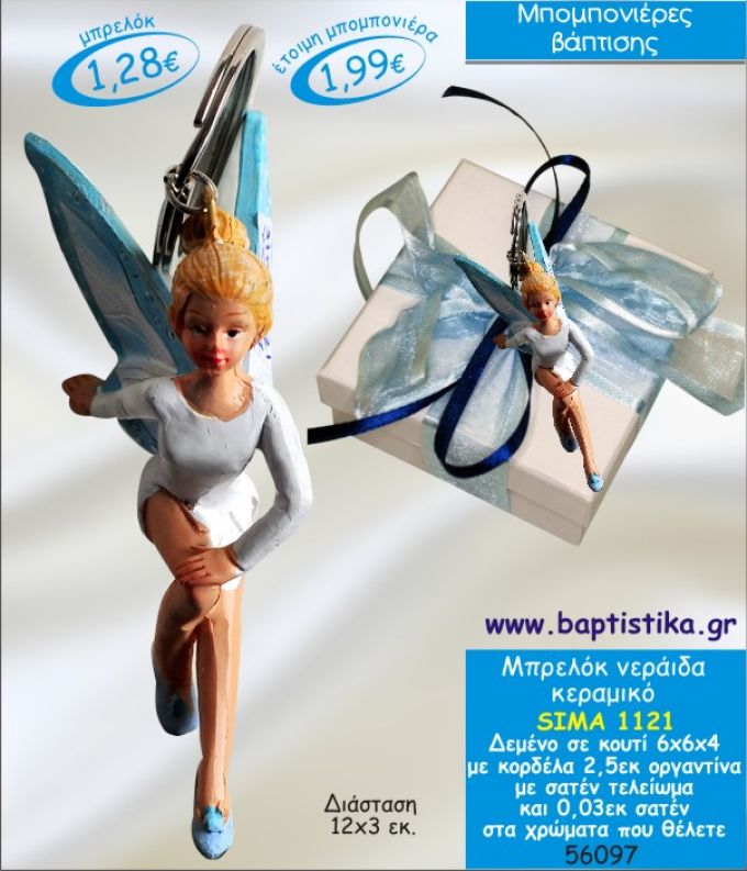 ΝΕΡΑΙΔΑ ΜΠΡΕΛΟΚ ΚΕΡΑΜΙΚΟ ΜΠΟΜΠΟΝΙΕΡΑ ΒΑΠΤΙΣΗΣ ΣΙΜΑ-1121