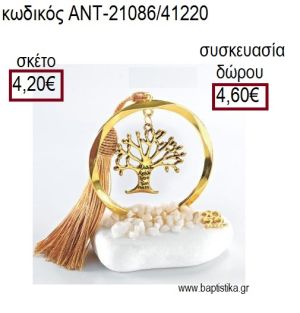 ΔΕΝΤΡΟ ΕΥΧΩΝ ΕΠΙΧΡΥΣΟ ΣΕ ΚΥΚΛΟ ΕΠΙΧΡΥΣΟ ΠΑΝΩ ΣΕ ΒΟΤΣΑΛΟ για γούρια - δώρα ΑΝΤ-21086/41220 4.20€!!!