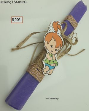 ΣΤΑΛΙΤΣΑ ΦΛΙΝΤΣΤΟΟΥΝΣ FLINTSTONES ΠΑΣΧΑΛΙΝΗ ΛΑΜΠΑΔΑ ΧΕΙΡΟΠΟΙΗΤΗ ΜΕ ΞΥΛΙΝΟ ΑΝΤΙΚΕΙΜΕΝΟ ΜΕ ΚΟΡΔΕΛΕΣ ΚΑΙ ΚΟΡΔΟΝΙΑ ΤΖΑ-01099 5.90€!!!!