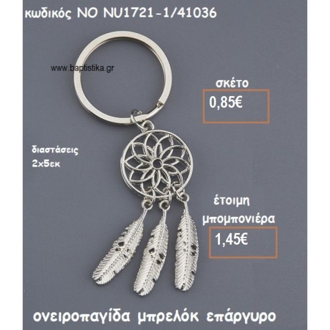 ΟΝΕΙΡΟΠΑΓΙΔΑ ΜΠΡΕΛΟΚ ΕΠΑΡΓΥΡΟ ΓΙΑ ΜΠΟΜΠΟΝΙΕΡΕΣ ΒΑΠΤΙΣΗΣ NO NU1721-1/41036