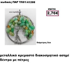 ΔΕΝΤΡΟ ΕΠΑΡΓΥΡΟ ΜΕ ΠΕΤΡΕΣ ACCESSORIES ΓΙΑ ΜΠΟΜΠΟΝΙΕΡΕΣ-ΔΩΡΑ ΠΑΡ-ΥΛ01