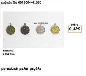 ΡΟΛΟΙ ΜΕΓΑΛΟ ΕΠΑΡΓΥΡΟ-ΕΠΙΧΡΥΣΟ-ΜΠΡΟΝΖΕ-ΑΝΤΙΚΕ ACCESSORIES ΓΙΑ ΜΠΟΜΠΟΝΙΕΡΕΣ-ΔΩΡΑ ΦΑ 0518004/41030