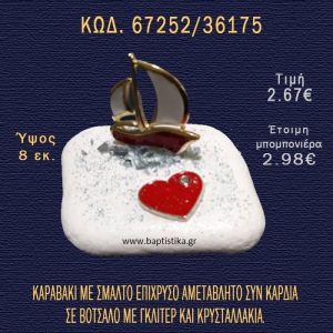 ΠΟΔΗΛΑΤΟ ΕΠΑΡΓΥΡΟ ΚΑΙ ΚΑΡΔΙΑ ΣΕ ΒΟΤΣΑΛΟ ΜΠΟΜΠΟΝΙΕΡΑ - ΔΩΡΟ 67252/36175