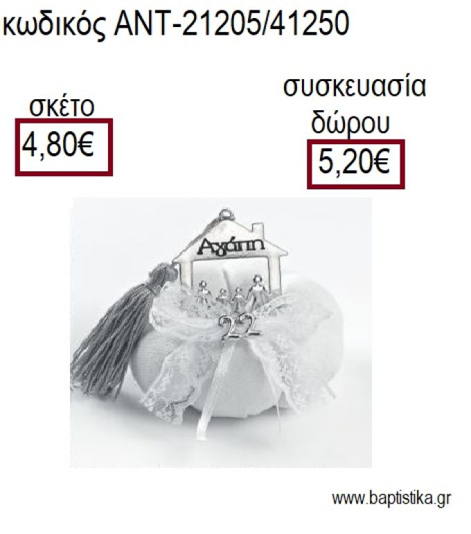 ΟΙΚΟΓΕΝΕΙΑ ΕΠΑΡΓΥΡΟ ΠΑΝΩ ΣΕ ΥΦΑΣΜΑΤΙΝΗ ΚΟΛΟΚΥΘΑ για γούρια - δώρα ΑΝΤ-21205/41250 4.80€!!!