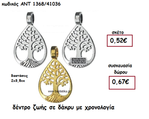 ΔΕΝΤΡΟ ΖΩΗΣ ΣΕ ΔΑΚΡΥ ΜΕ Η' ΧΩΡΙΣ  ΧΡΟΝΟΛΟΓΙΑ ΓΙΑ ΓΟΥΡΙ-ΔΩΡΟ ΑΝΤ-1368/41036