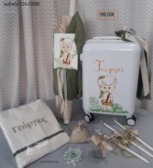 ΜΠΑΜ ΜΠΑΜ ΦΛΙΝΤΣΤΟΟΥΝΣ FLINTSTONES βαπτιστικό σετ με ΒΑΛΙΤΣΑ ΤΡΟΛΕΥ ΤΖΑ-03085 199.00€!!!