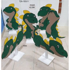 δεινόσαυροι ξύλινη φιγούρα για αγορά τζα 155311