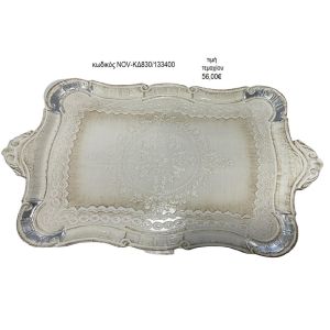 δίσκος γάμου τετράγωνος κυματιστός ξύλινος nov-κδ830/133400