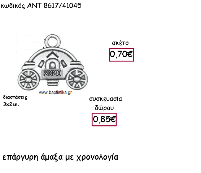 ΑΜΑΞΑ ΕΠΑΡΓΥΡΗ ΜΕ ΧΡΟΝΟΛΟΓΙΑ ΓΙΑ ΓΟΥΡΙ-ΔΩΡΟ ΑΝΤ-8617/41045