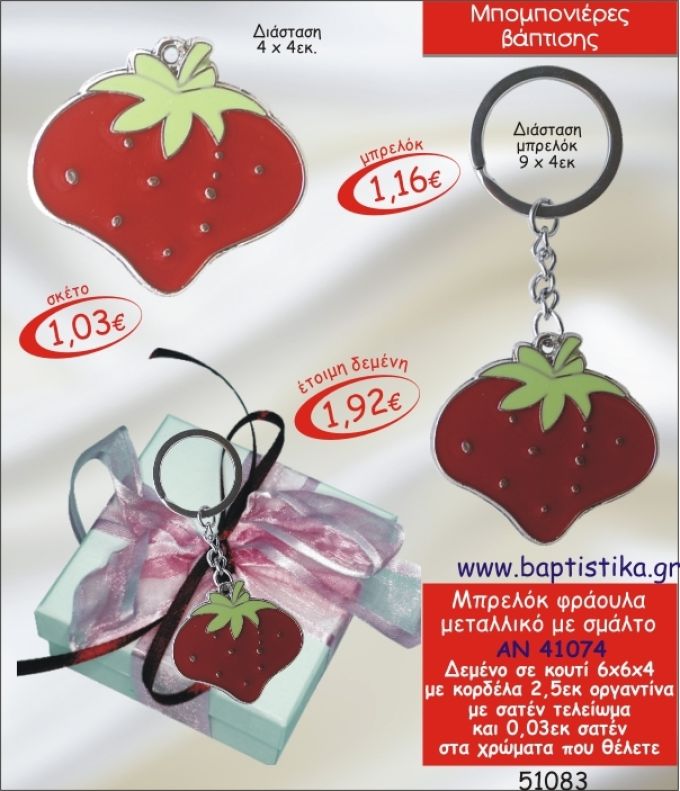 ΦΡΑΟΥΛΑ ΜΠΡΕΛΟΚ ΜΕΤΑΛΛΙΚΟ ΜΕ ΣΜΑΛΤΟ ΣΕ ΚΟΥΤΙ ΜΠΟΜΠΟΝΙΕΡΑ ΒΑΠΤΙΣΗΣ ΑΝ-41074