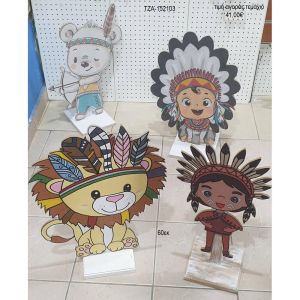 ινδιάνοι και boho ζωάκια ξύλινη φιγούρα για αγορά τζα 152103