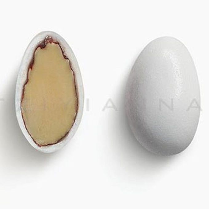 αμυγδάλου κλασσικό λευκό ματ κουφέτα χατζηγιαννάκη 1kg 100651.001