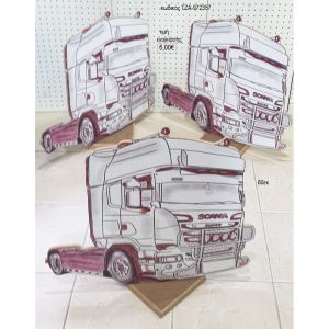 φορτηγά θέμα ξύλινη φιγούρα για ενοικίαση τζα-972357