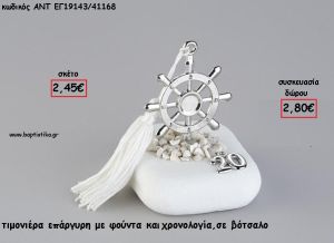 ΤΙΜΟΝΙΕΡΑ ΕΠΑΡΓΥΡΗ ΣΕ ΒΟΤΣΑΛΟ ΜΕ ΧΡΟΝΟΛΟΓΙΑ ΚΑΙ ΦΟΥΝΤΑ για γούρι - δώρο ΑΝΤ-ΕΓ19143/41168 2.80€!!!