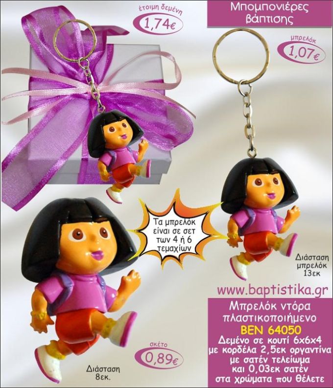 ΝΤΟΡΑ ΜΠΡΕΛΟΚ ΠΛΑΣΤΙΚΟΠΟΙΗΜΕΝΟ ΜΠΟΜΠΟΝΙΕΡΑ ΒΑΠΤΙΣΗΣ ΒΕΝ-64050