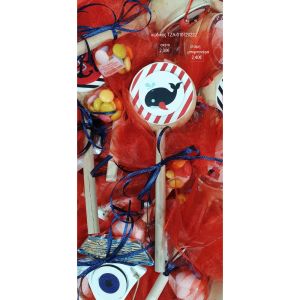 φάλαινα ξύλινο τυμπανάκι τζα 010720232