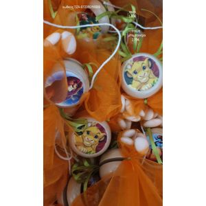 lion king ξύλινο γιο για μπομπονιέρες τζα 972350