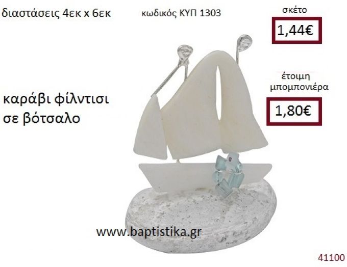 ΚΑΡΑΒΙ σε βότσαλο  ΚΥΠ-1303