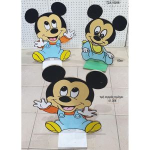 mickey baby ξύλινη φιγούρα για αγορά τζα 15298