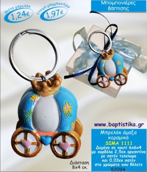 ΑΜΑΞΑ ΜΠΡΕΛΟΚ ΚΕΡΑΜΙΚΟ ΜΠΟΜΠΟΝΙΕΡΑ ΒΑΠΤΙΣΗΣ ΣΙΜΑ-1111