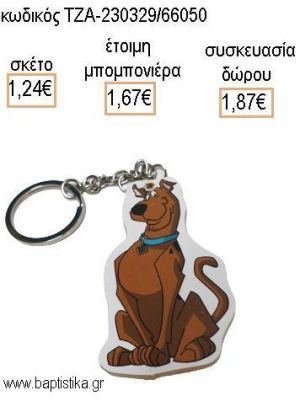 ΣΚΟΥΜΠΙ ΝΤΟΥ SCOOBY DOO ΞΥΛΙΝΟ ΜΠΡΕΛΟΚ για μπομπονιέρες - δώρα πάρτυ - εορτών - γέννησης - γούρια - φτιάξτο μόνος σου ΤΖΑ-230329/66050 1.24€!!!
