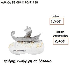 ΤΡΙΗΡΗΣ ΕΠΑΡΓΥΡΗ ΣΕ ΒΟΤΣΑΛΟ ΓΙΑ ΜΠΟΜΠΟΝΙΕΡΕΣ ΒΑΠΤΙΣΗΣ ΕΦ 084110/41138