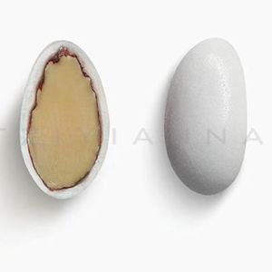 αμυγδάλου supreme βανίλια λευκό γυαλισμένο κουφέτα χατζηγιαννάκη 1kg 101354.002