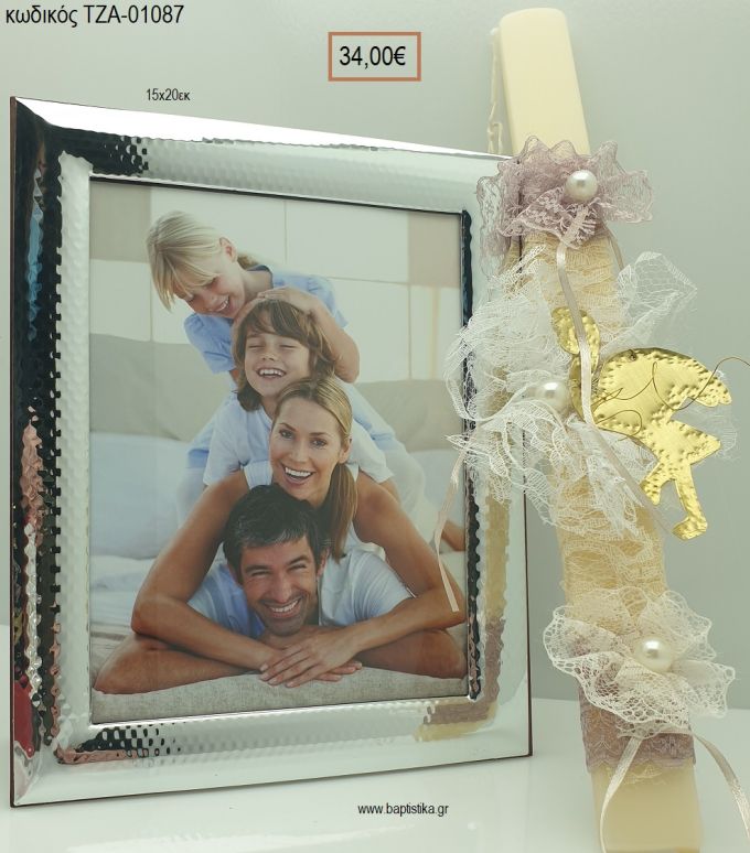 ΦΛΑΜΙΝΓΚΟ ορειχάλκινη χειροποίητη & ΚΟΡΝΙΖΑ με επίστρωση άργυρου 950° για πασχαλινό δώρο ΤΖΑ-01087 34.00€!!!!