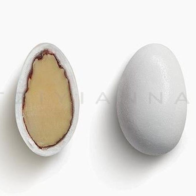 αμυγδάλου κλασσικό λευκό ματ κουφέτα χατζηγιαννάκη 1kg 100654.001