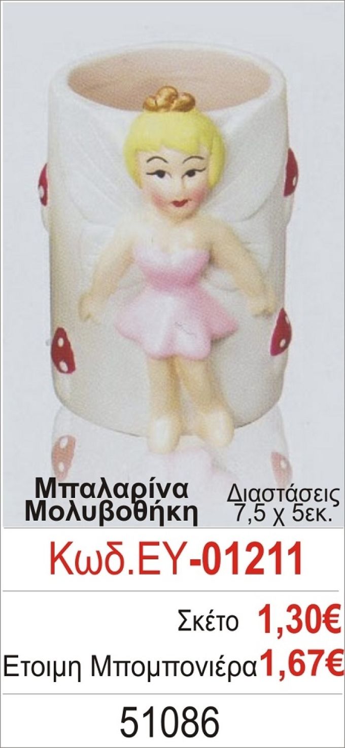 ΜΠΑΛΑΡΙΝΑ ΜΟΛΥΒΟΘΗΚΗ ΜΠΟΜΠΟΝΙΕΡΑ ΒΑΠΤΙΣΗΣ ΕΥ-01211