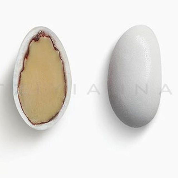 αμυγδάλου supreme βανίλια λευκό γυαλισμένο κουφέτα χατζηγιαννάκη 1kg 101354.002