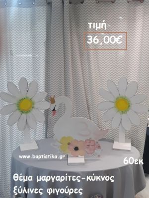 ΘΕΜΑ ΜΑΡΓΑΡΙΤΕΣ-ΚΥΚΝΟΙ ΞΥΛΙΝΗ ΦΙΓΟΥΡΑ για αγορά ΤΖΑ-34002