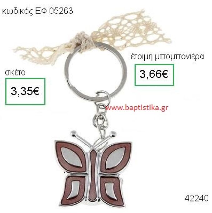 ΠΕΤΑΛΟΥΔΑ ΡΟΛΟΪ ΜΠΡΕΛΟΚ μπομπονιέρα Βάπτισης ΕΦ-05263