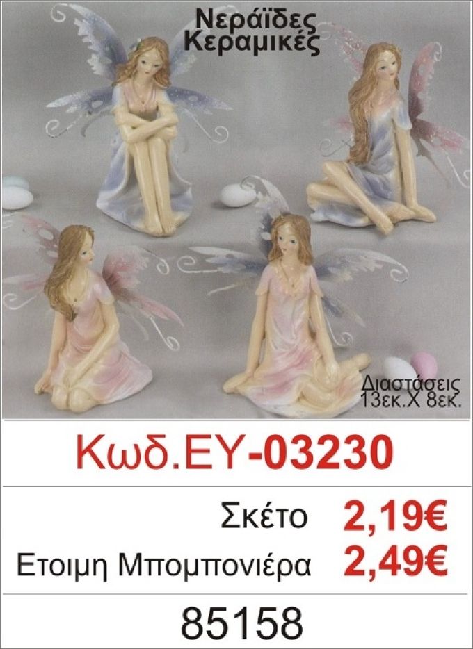ΝΕΡΑΪΔΑ ΚΕΡΑΜΙΚΗ ΜΠΟΜΠΟΝΙΕΡΑ ΒΑΠΤΙΣΗΣ ΕΥ-03230