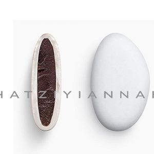 bijoux χρώμα λευκό ματ κουφέτα Χατζηγιαννάκη 1KG 157151.001
