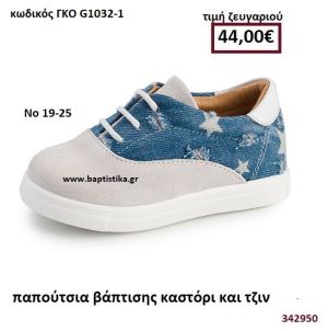 ΠΑΠΟΥΤΣΙΑ ΒΑΠΤΙΣΗΣ ΚΑΣΤΟΡΙ ΣΤΟ ΧΡΩΜΑ ΤΟΥ ΠΑΓΟΥ ΚΑΙ ΤΖΙΝ GORGINO ΔΕΡΜΑΤΙΝΑ-ΑΝΑΤΟΜΙΚΑ ΓΚΟ G1032-1